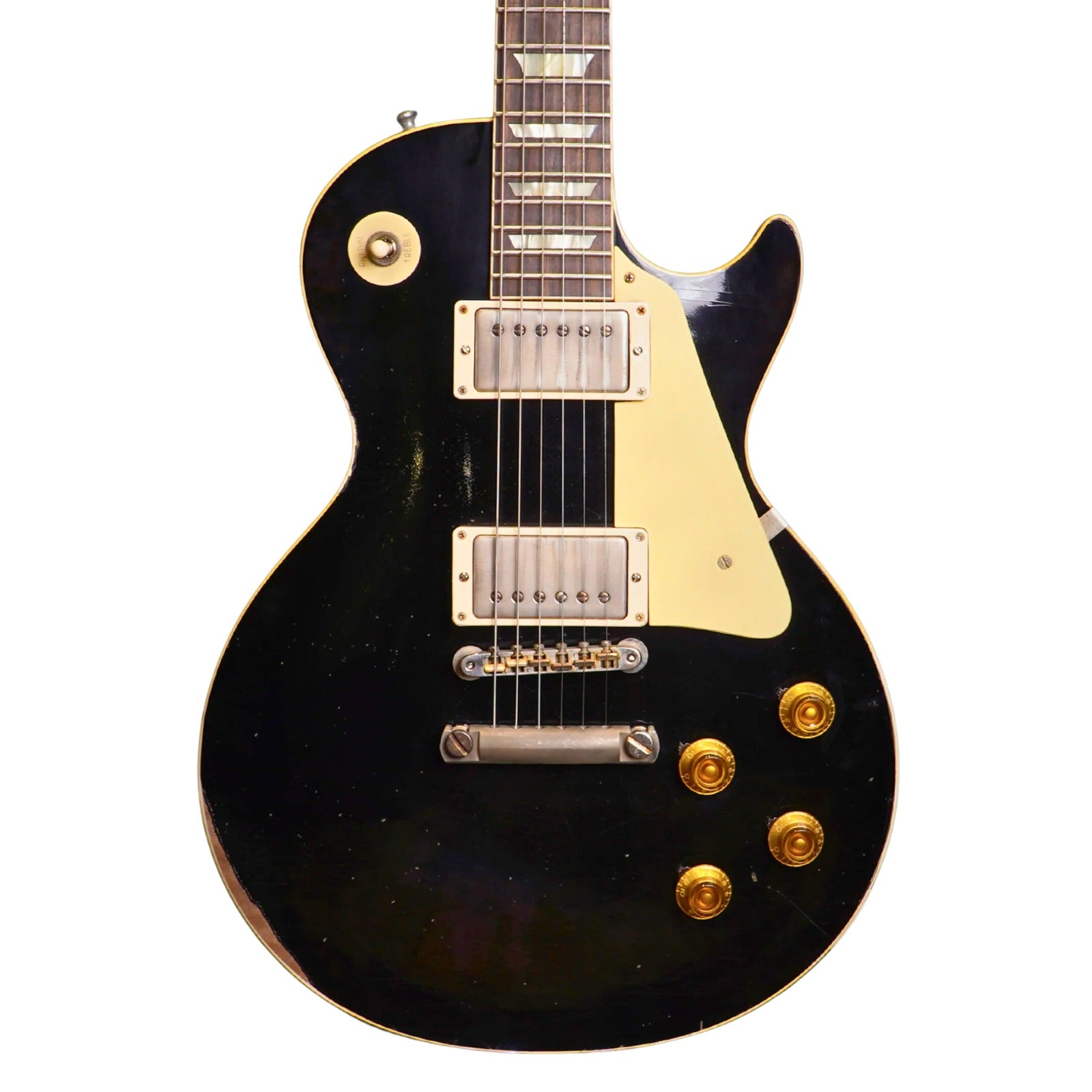 Gibson 1958 Les Paul Standard Heavy Aged - Ebony | Zoso Music Sdn Bhd