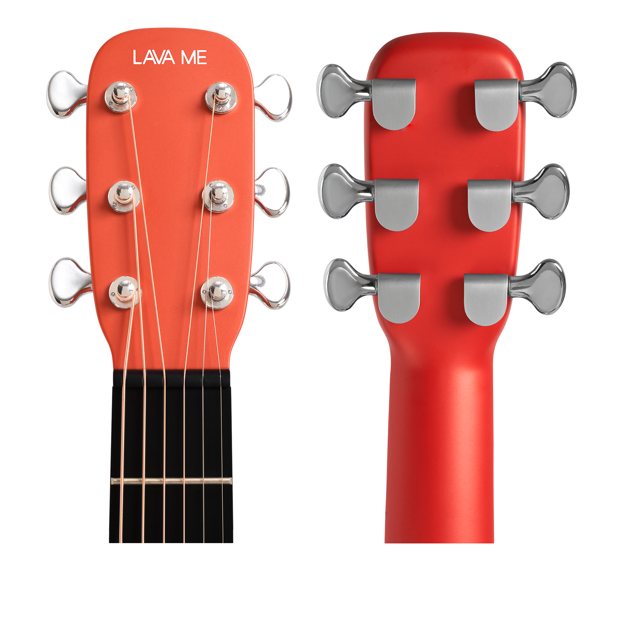 Lava Me 3 38inch Carbon Fiber Smart Guitar with Space Bag - Red