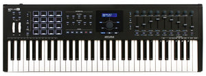 Arturia KeyLab mkII 61 Keyboard Controller, Black |  ARTURIA |  KEYBOARD-MIDI CONTROLLER |  Zoso Music