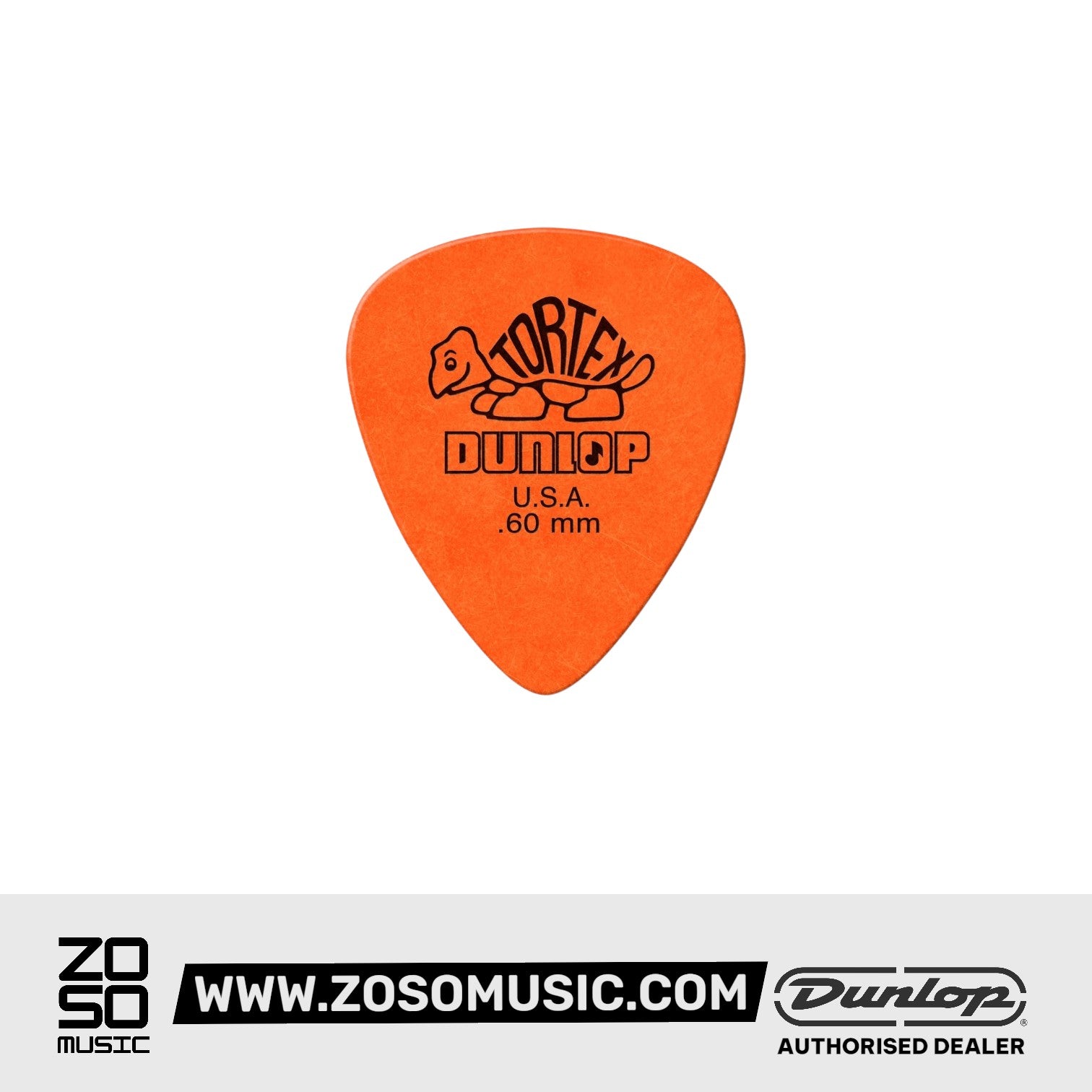 Jim Dunlop Tortex Standard Guitar Picks | 0.73mm/ 0.60mm