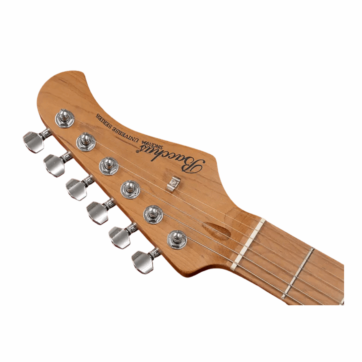 Bacchus Bst-1-rsm/m-sfg Universe Series Roasted Maple Electric Guitar, Sea Foam Green With Bag