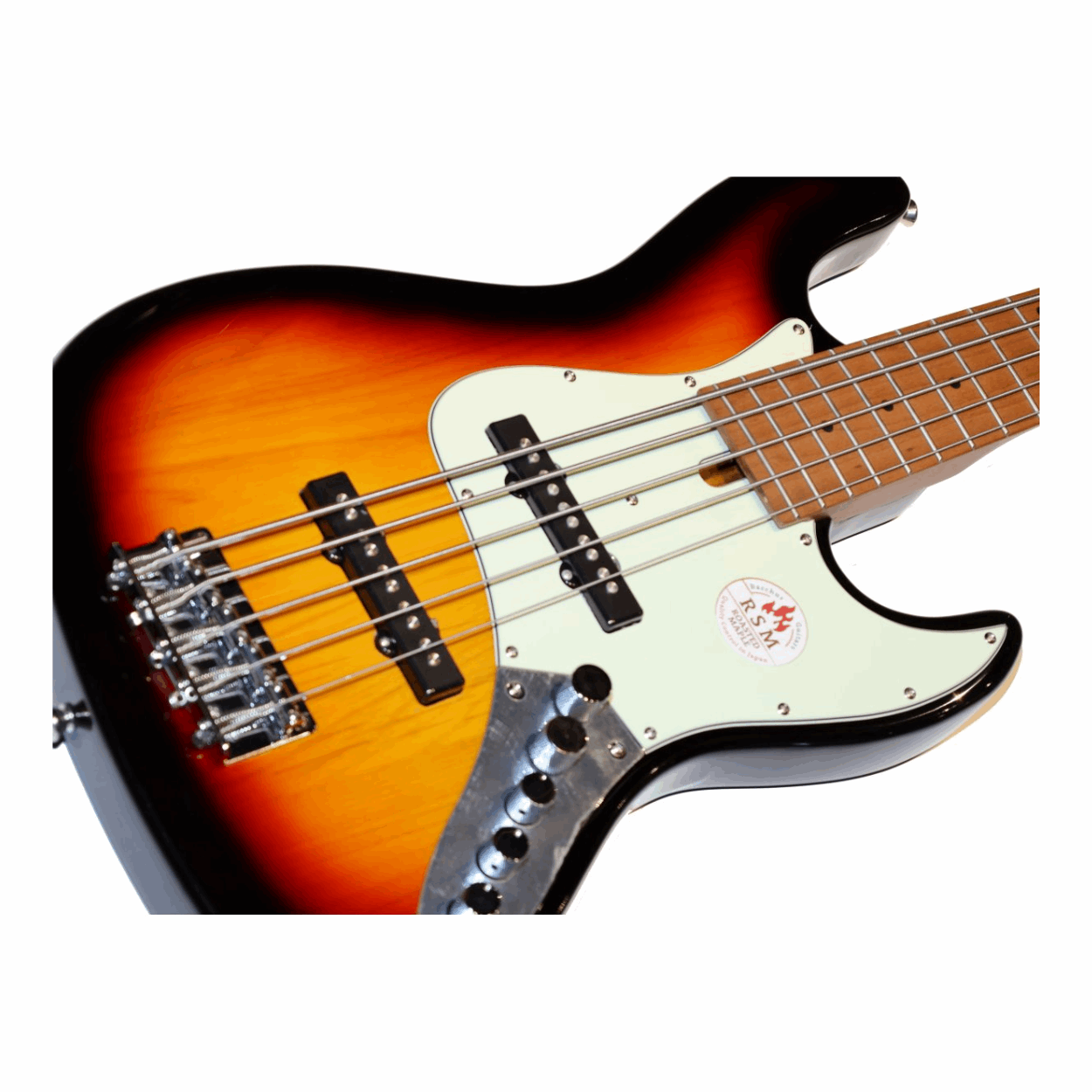 Bacchus Wjb5-630-rsm/m-act 3ts 5 String Base Universe Series Bacchus, 3 Tone Sunburst With Bag
