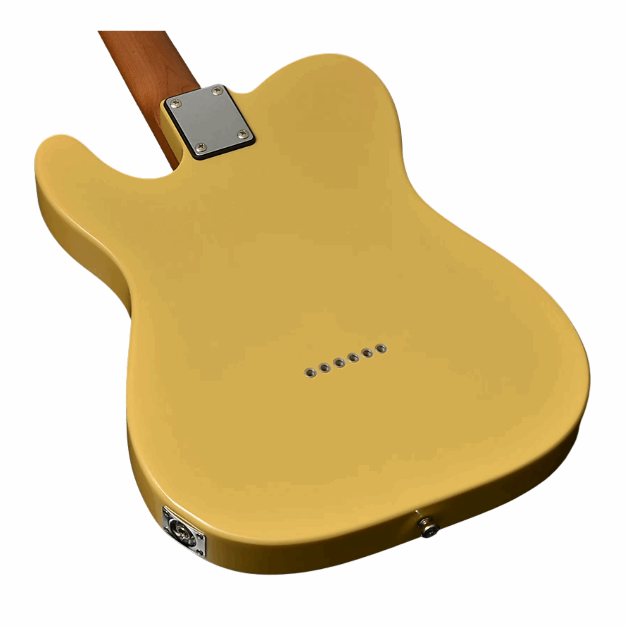 Bacchus Bte-1-rsm/m-bbd Universe Series Roasted Maple Electric Guitar, Butterscotch Blonde With Bag