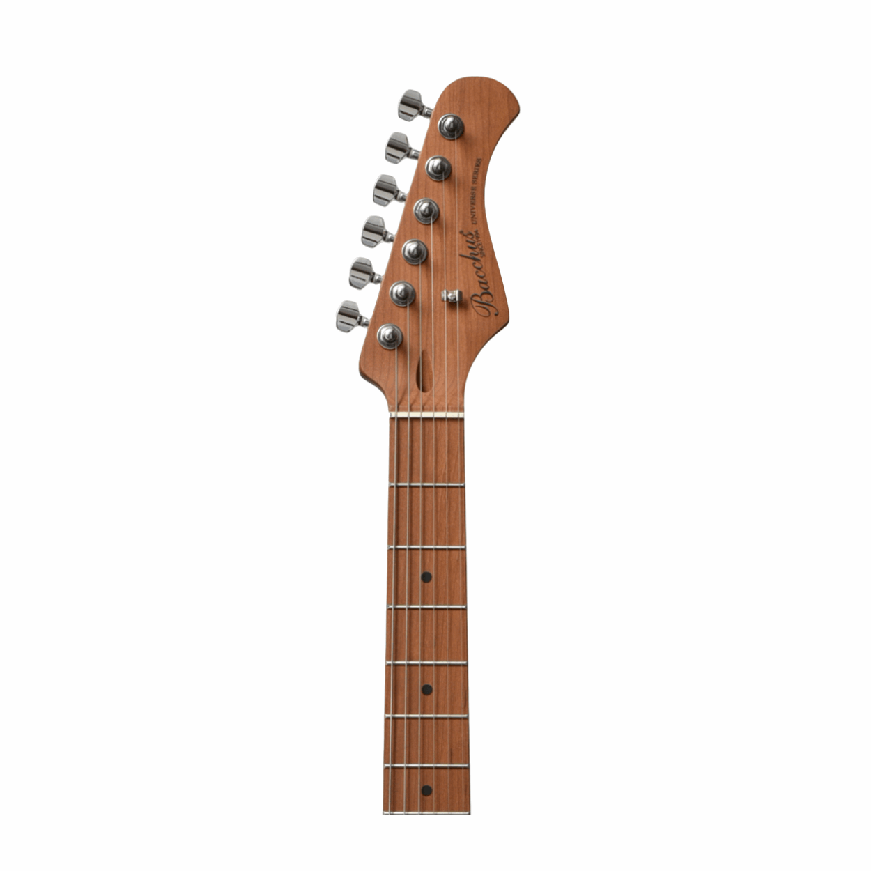 Bacchus Bst-1-rsm/m-slpk Universe Series Roasted Maple Electric Guitar, Shell Pink With Bag