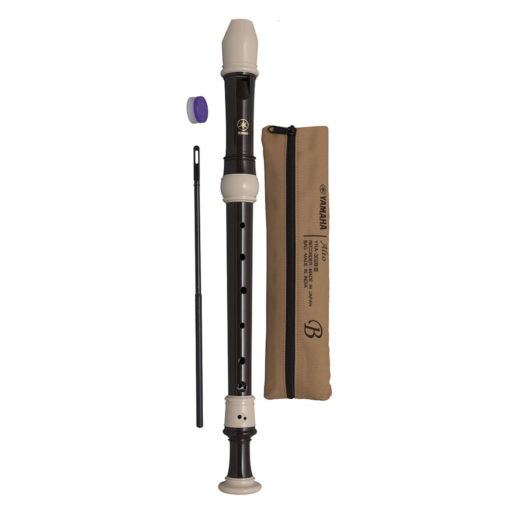 Yamaha YRA 302BIII Recorder Alto |  YAMAHA MUSIC |  RECORDER-ALTO |  Zoso Music