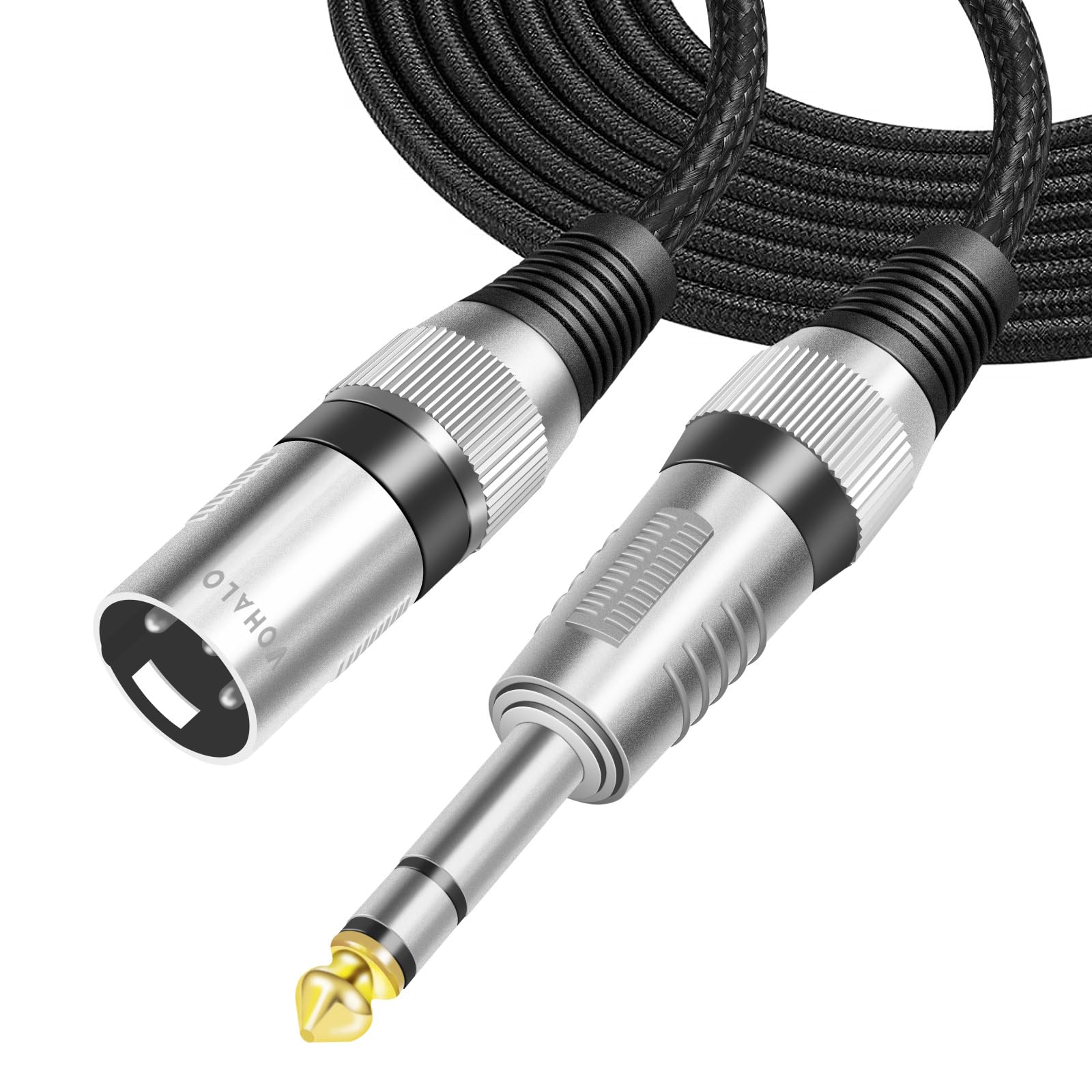 SONICAKE VXM Series XLR Male to 1/4-Inch TRS Male Cable - Gold Plated High Fidelity, Noise-Eliminating Microphone Cable (2M / 3M) | Zoso Music Sdn Bhd