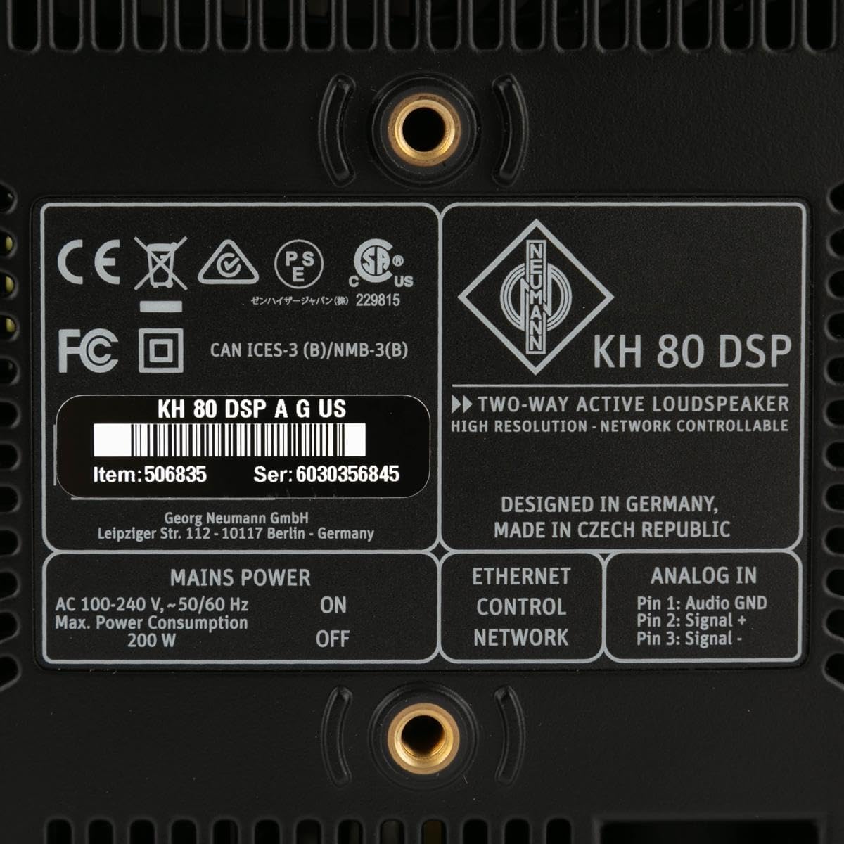 Neumann KH80 DSP 4