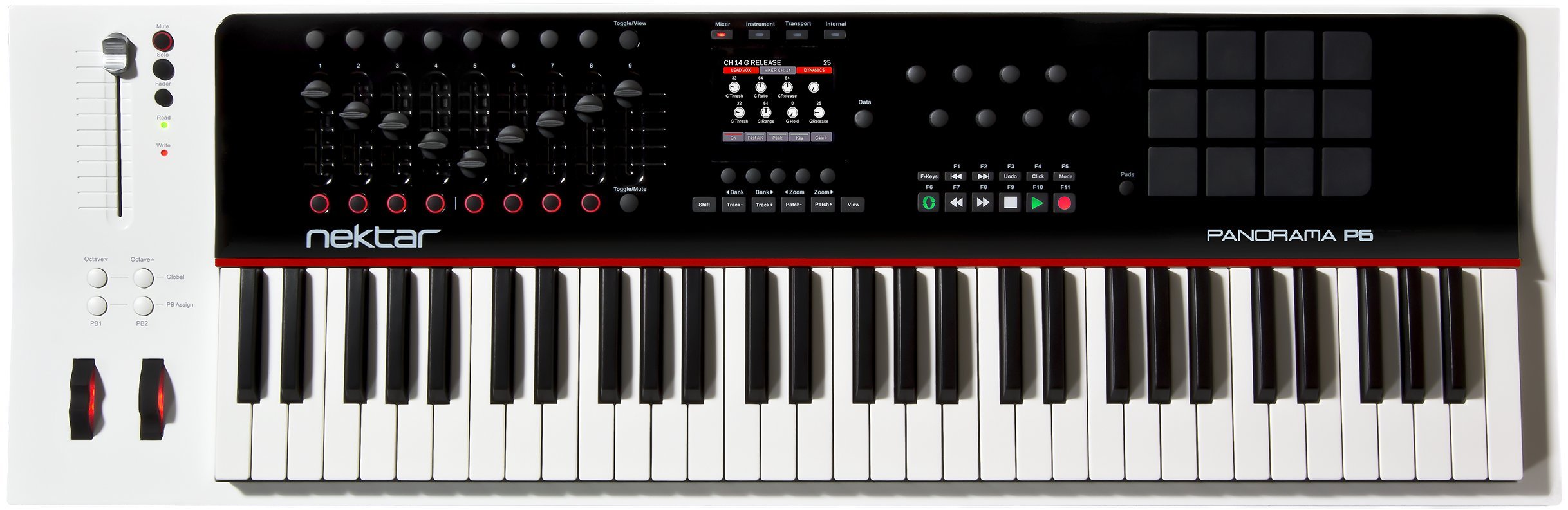 Nektar Panorama P6 61-key MIDI Controller Keyboard | Zoso Music Sdn Bhd