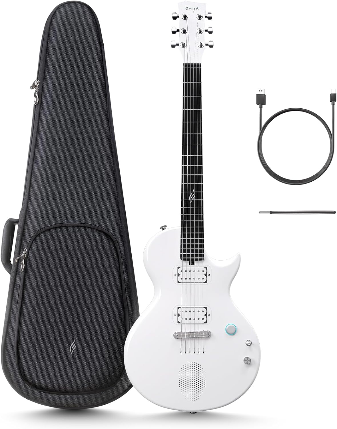 Enya Nova GO Sonic Electric Guitar White