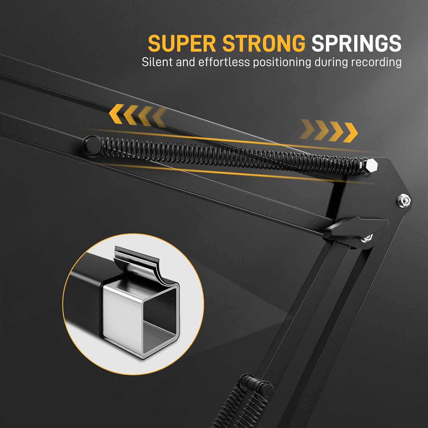 Maono BA20 Microphone Suspension Boom Scissor Arm Stand |  MAONO |  STAND |  Zoso Music