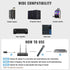 Phenyx Pro Best Budget Wireless PTU-71B Dual Wireless Microphone System, with 1x Handheld Microphone, 1x Bodypack 1x Headset Mic, 1x Lapel Mics |  PHENYX PRO |  WIRELESS-ANTENNA |  Zoso Music