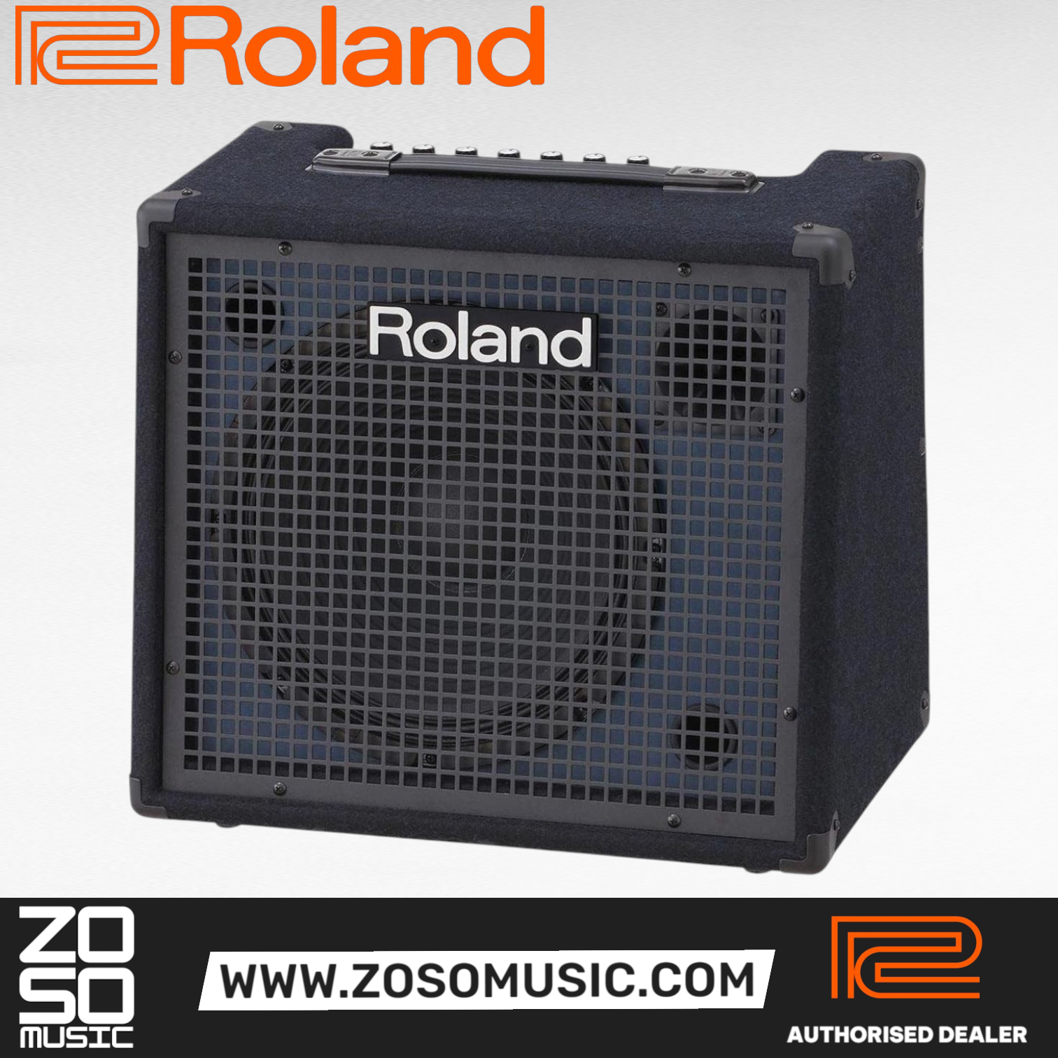 Roland KC-200 - 100 Watt 12", 4 Channel Keyboard Amplifier |  ROLAND |  AMPLIFIER-CABINET |  Zoso Music