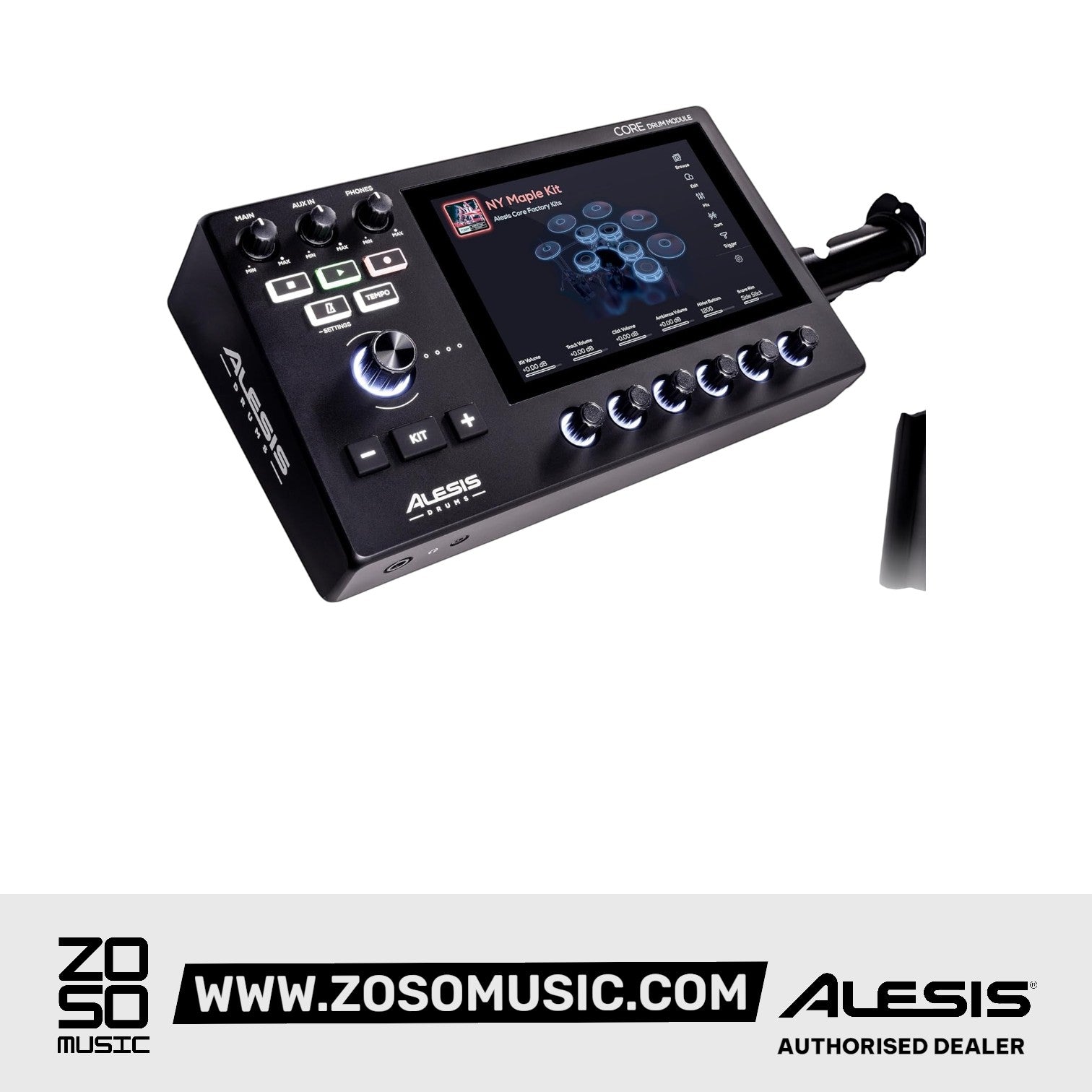 Alesis Strata Club 4-piece Electronic Drum Set |  ALESIS |  DRUM-ELECTRONIC |  Zoso Music