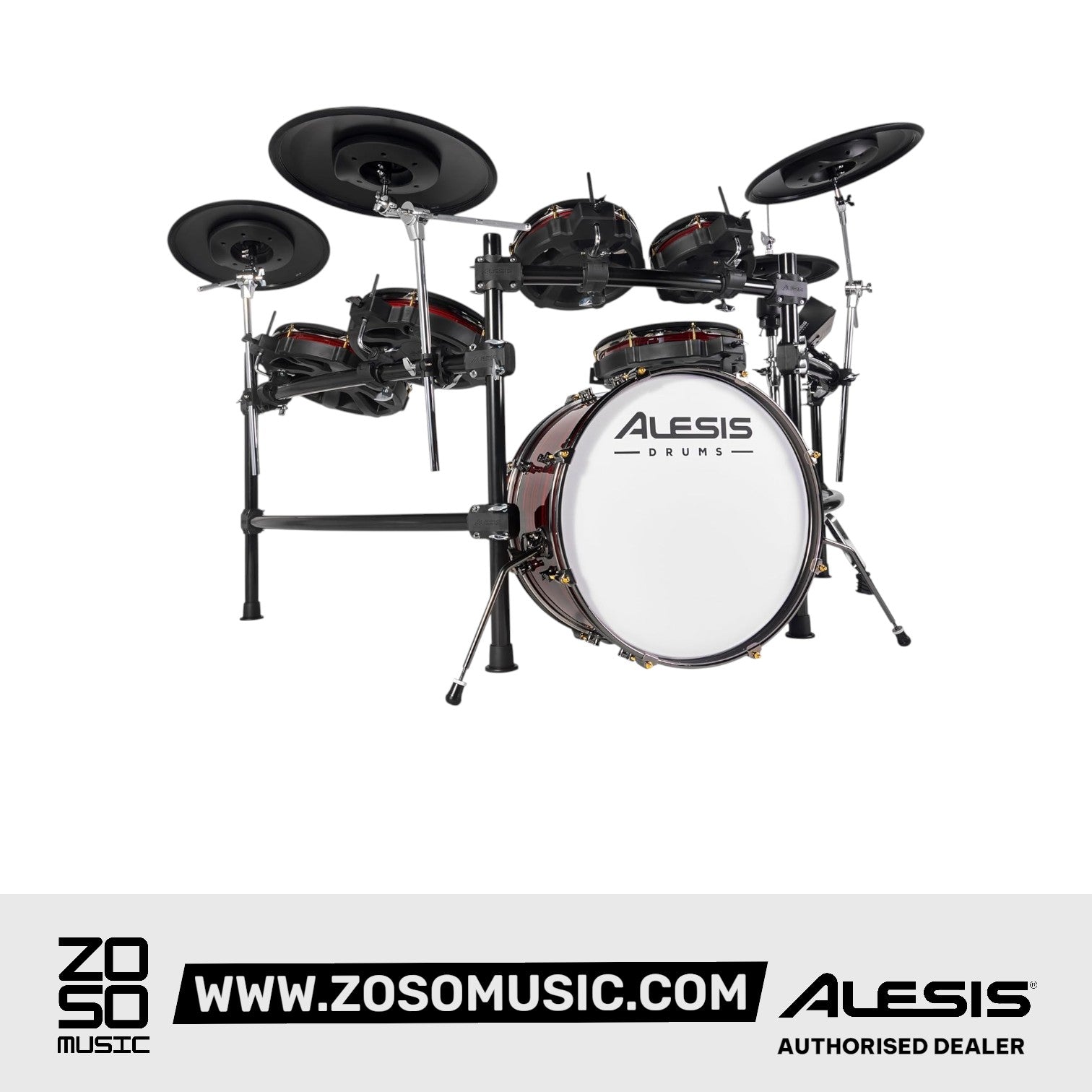 Alesis Strata Prime Electronic Drum Kit |  ALESIS |  DRUM-ELECTRONIC |  Zoso Music
