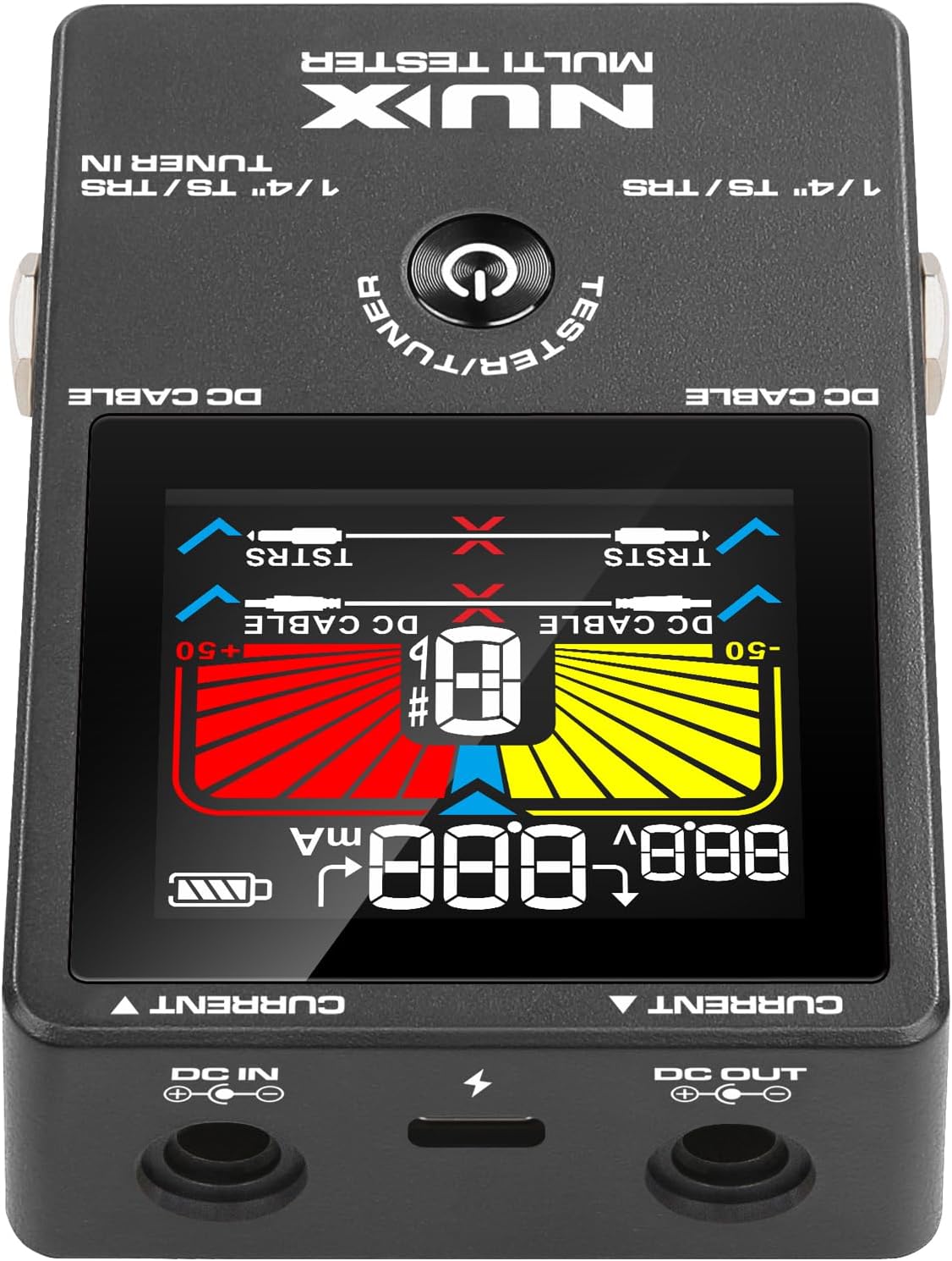 Nux NMT-1 Portable 4 In 1 Compact Multi Tester And Tuner |  NUX |  WIRELESS-TRANSMITTER & RECEIVER |  Zoso Music