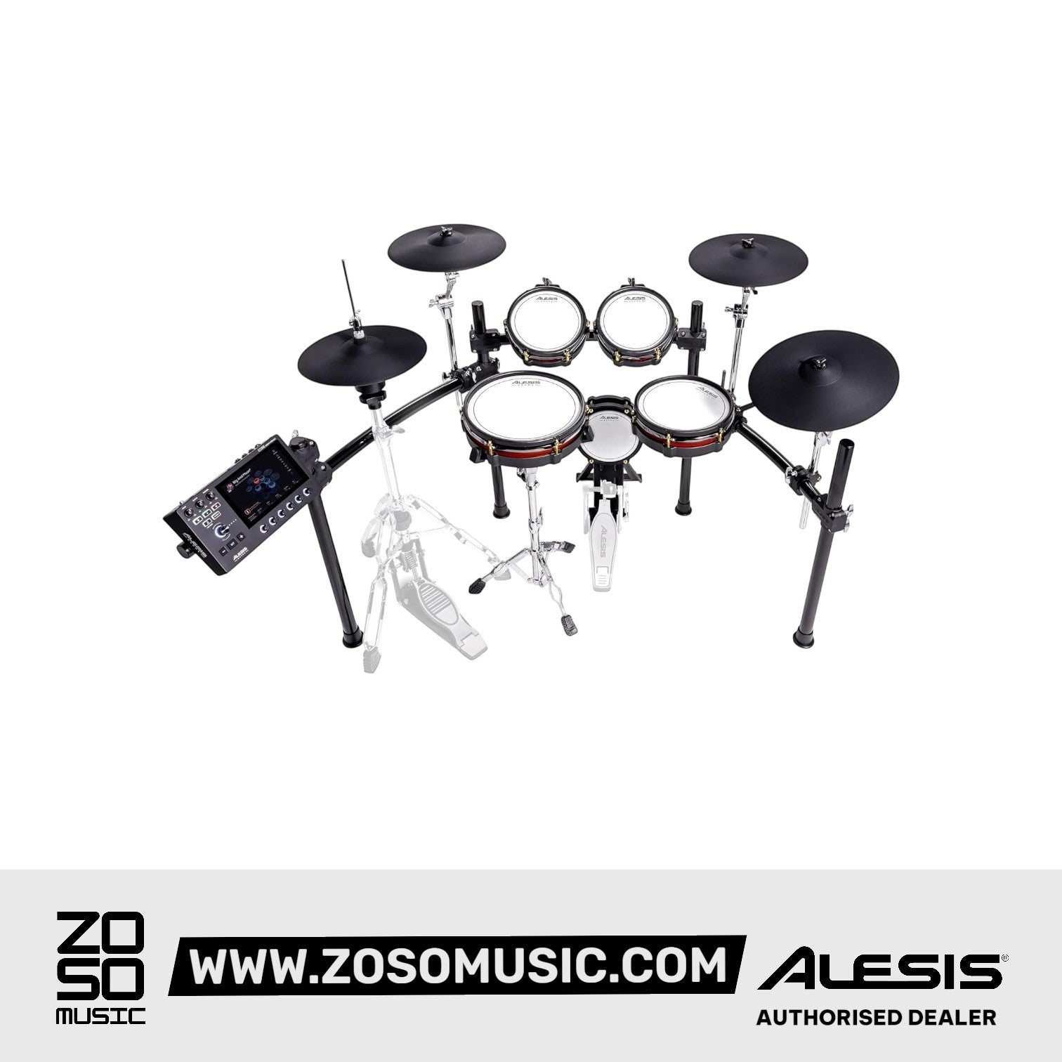 Alesis Strata Club 4-piece Electronic Drum Set | Zoso Music Sdn Bhd