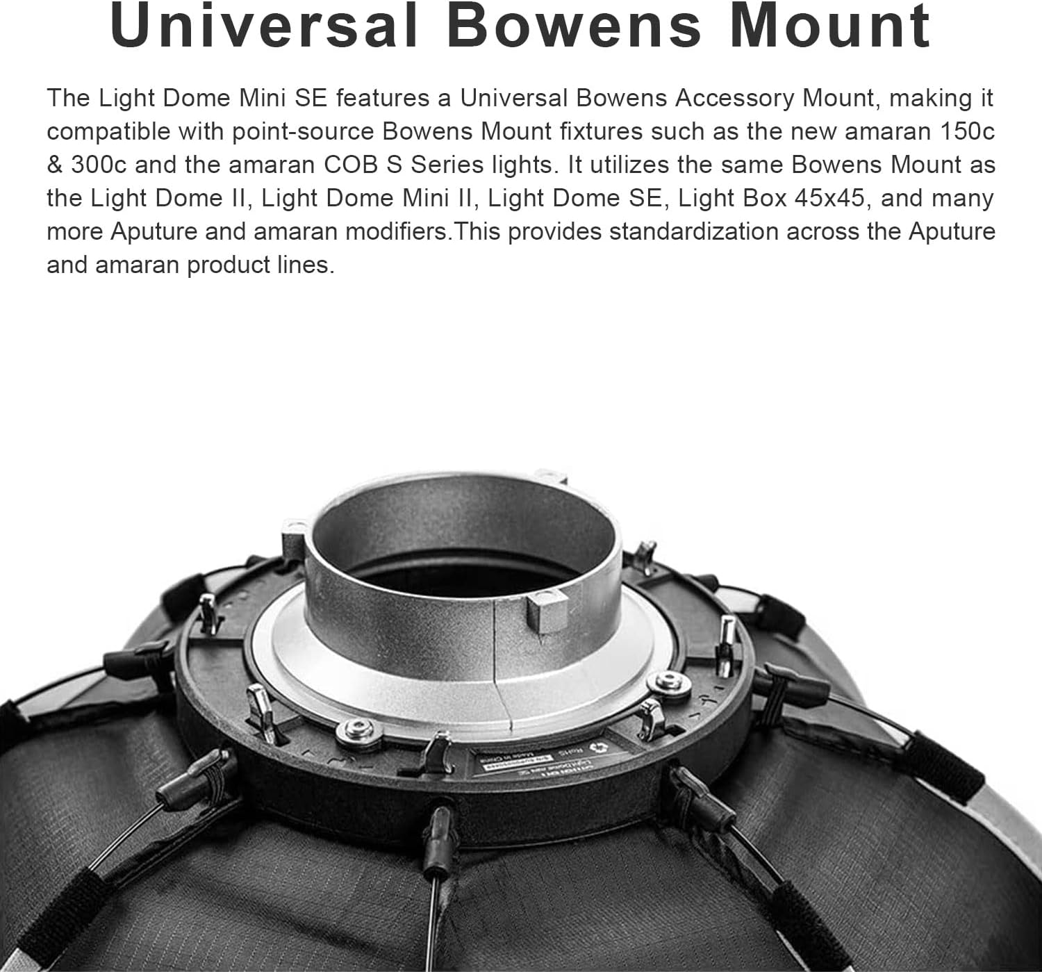 Amaran Light Dome Mini SE (22.8