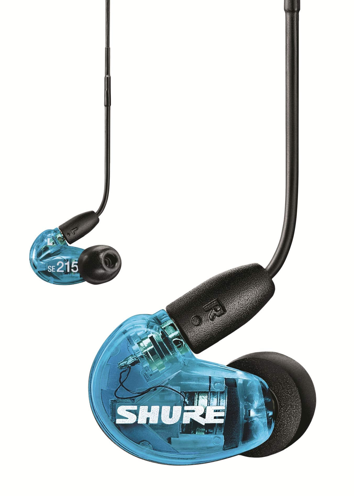 Shure SE215 Special Edition Sound Isolating Earphones with 3.5mm Remote and Mic Cable - Blue