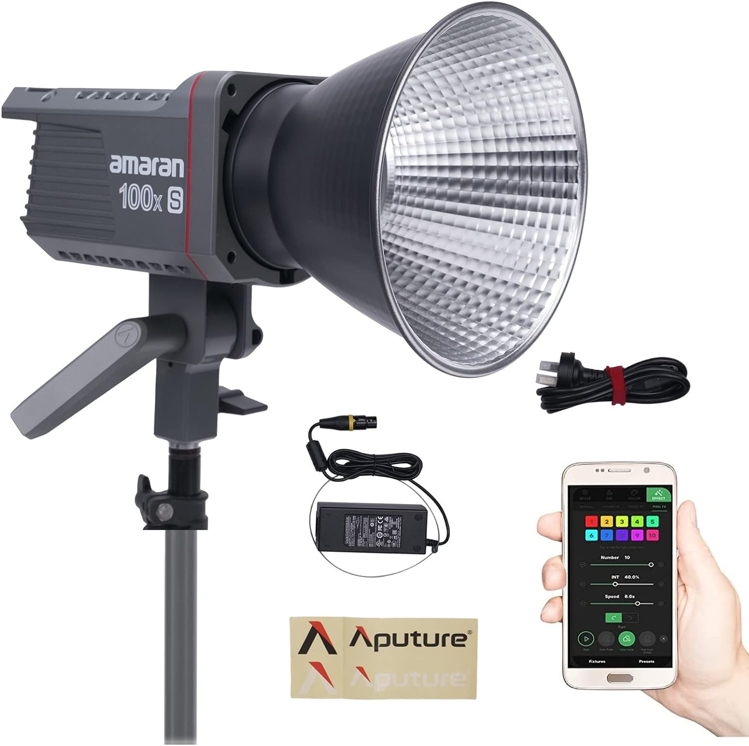 Amaran COB 100x S Bi-Color LED Monolight |  AMARAN |  LIGHTING - STUDIO |  Zoso Music