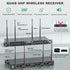 Phenyx Pro Best Budget Wireless PTU-6000 8-channel UHF Wireless Microphone System, 8x Hanheld Dynamic Microphones |  PHENYX PRO |  WIRELESS-ANTENNA |  Zoso Music