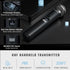 Phenyx Pro Best Budget Wireless PTU-71B Dual Wireless Microphone System, with 1x Handheld Microphone, 1x Bodypack 1x Headset Mic, 1x Lapel Mics |  PHENYX PRO |  WIRELESS-ANTENNA |  Zoso Music