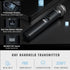 Phenyx Pro Best Budget Wireless PTU-71B Dual Wireless Microphone System, with 1x Handheld Microphone, 1x Bodypack 1x Headset Mic, 1x Lapel Mics |  PHENYX PRO |  WIRELESS-ANTENNA |  Zoso Music