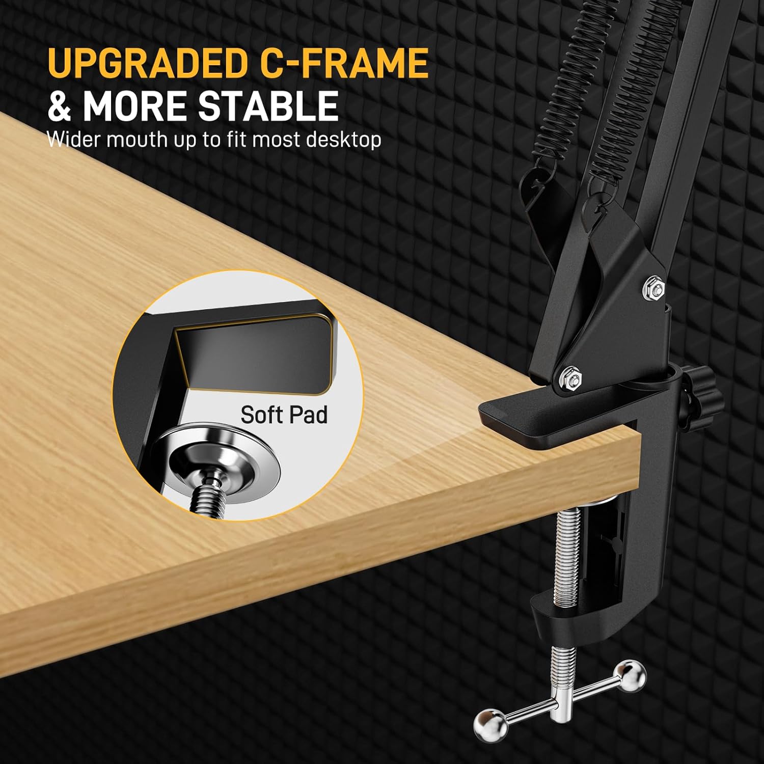 Maono BA20 Microphone Suspension Boom Scissor Arm Stand |  MAONO |  STAND |  Zoso Music