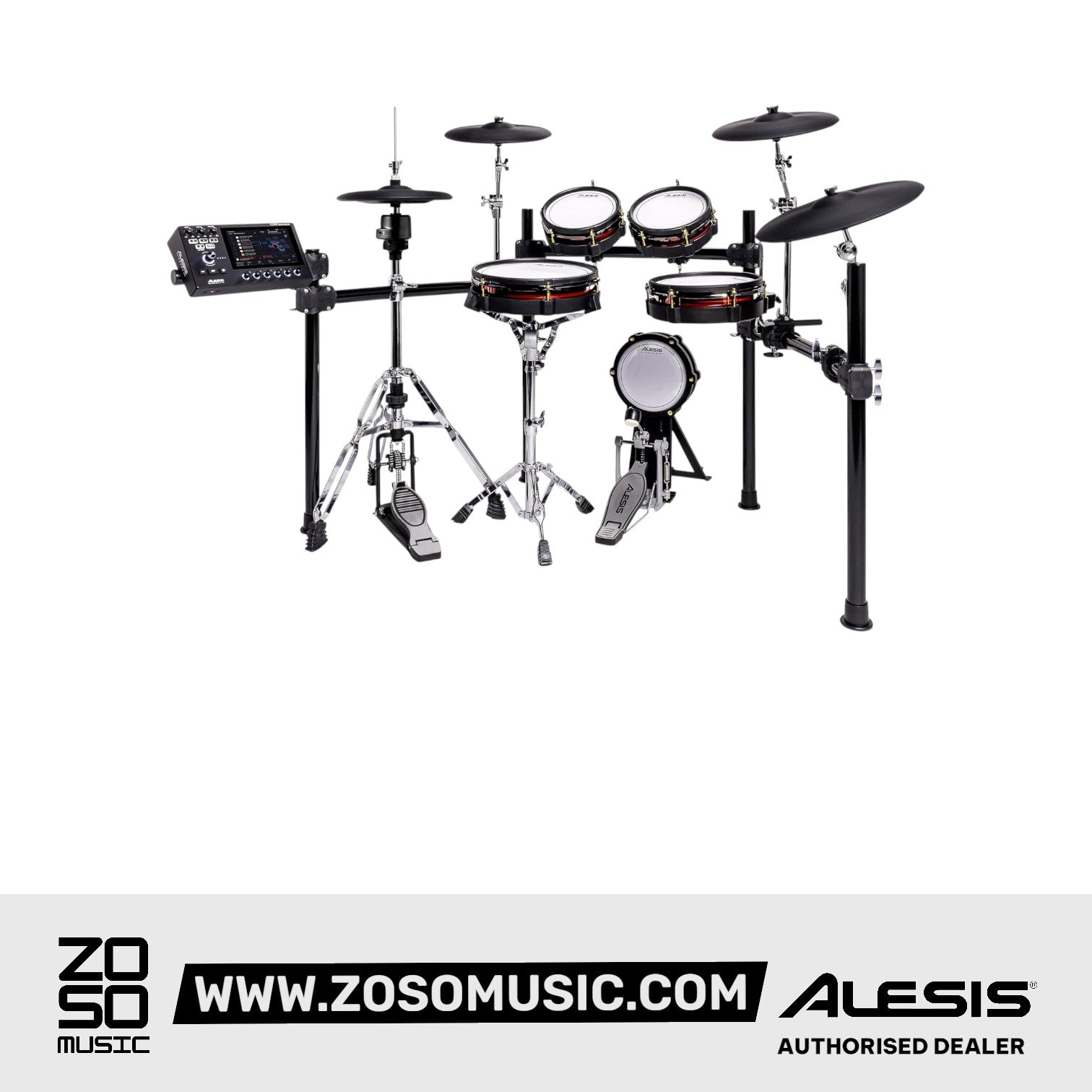 Alesis Strata Club 4-piece Electronic Drum Set |  ALESIS |  DRUM-ELECTRONIC |  Zoso Music