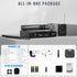 Phenyx Pro Best Budget Wireless PTU-52B Dual Wireless Microphone System - 30 Adjustable Frequency |  PHENYX PRO |  WIRELESS-ANTENNA |  Zoso Music