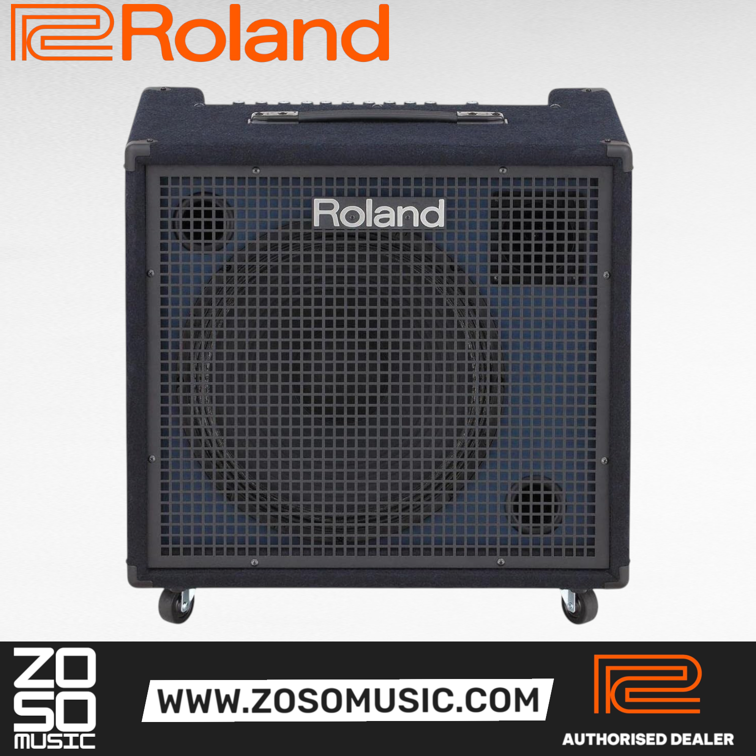 Roland KC-600 - 200 Watt, 15 Inch 4 Channel Keyboard Amplifier | Zoso Music Sdn Bhd