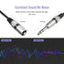 SONICAKE VXM Series XLR Male to 1/4-Inch TRS Male Cable - Gold Plated High Fidelity, Noise-Eliminating Microphone Cable (2M / 3M)
