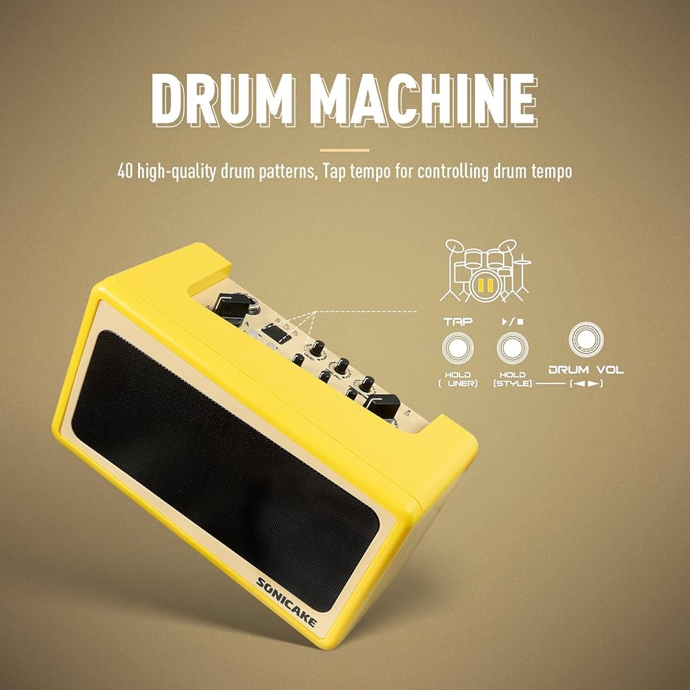 SONICAKE Amp Toast Combo Modelling Guitar Amplifier with Bluetooth & Multi-Effect
