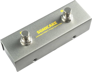 SONICAKE Momentary FootSwitch A/B Dual Way Footswitch Foot Controller with TRS Cable | Zoso Music Sdn Bhd