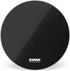 Evans EQ3 Resonant No Port Smooth Black 16" Bass Drumhead, Tom Hoop | Zoso Music Sdn Bhd