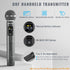 Phenyx Pro Best Budget Wireless PTU-52B Dual Wireless Microphone System - 30 Adjustable Frequency |  PHENYX PRO |  WIRELESS-ANTENNA |  Zoso Music