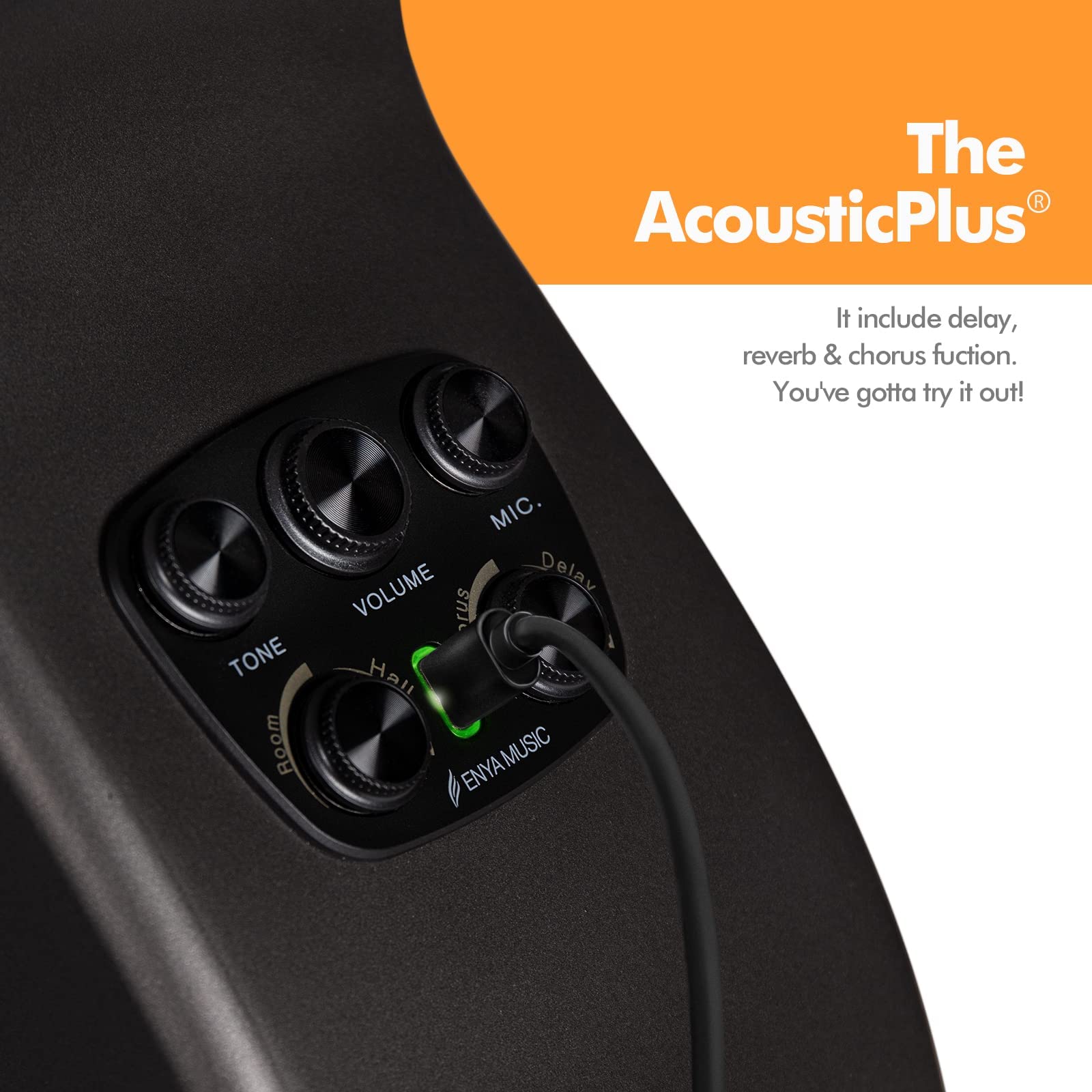 Enya X4 Pro Carbon Fiber Acousticplus® Guitar