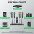 Phenyx Pro Best Budget Wireless PTU-6000 8-channel UHF Wireless Microphone System, 8x Hanheld Dynamic Microphones |  PHENYX PRO |  WIRELESS-ANTENNA |  Zoso Music