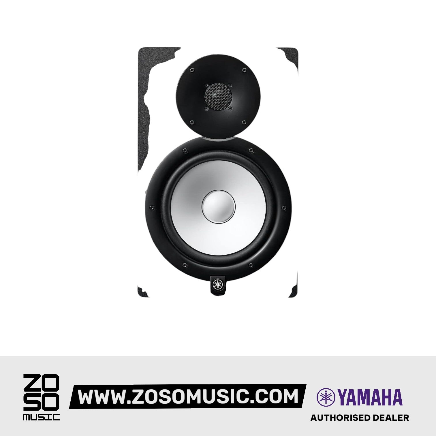 Yamaha HS8 8 inch Powered Studio Monitor Speaker - Black | Zoso Music Sdn Bhd