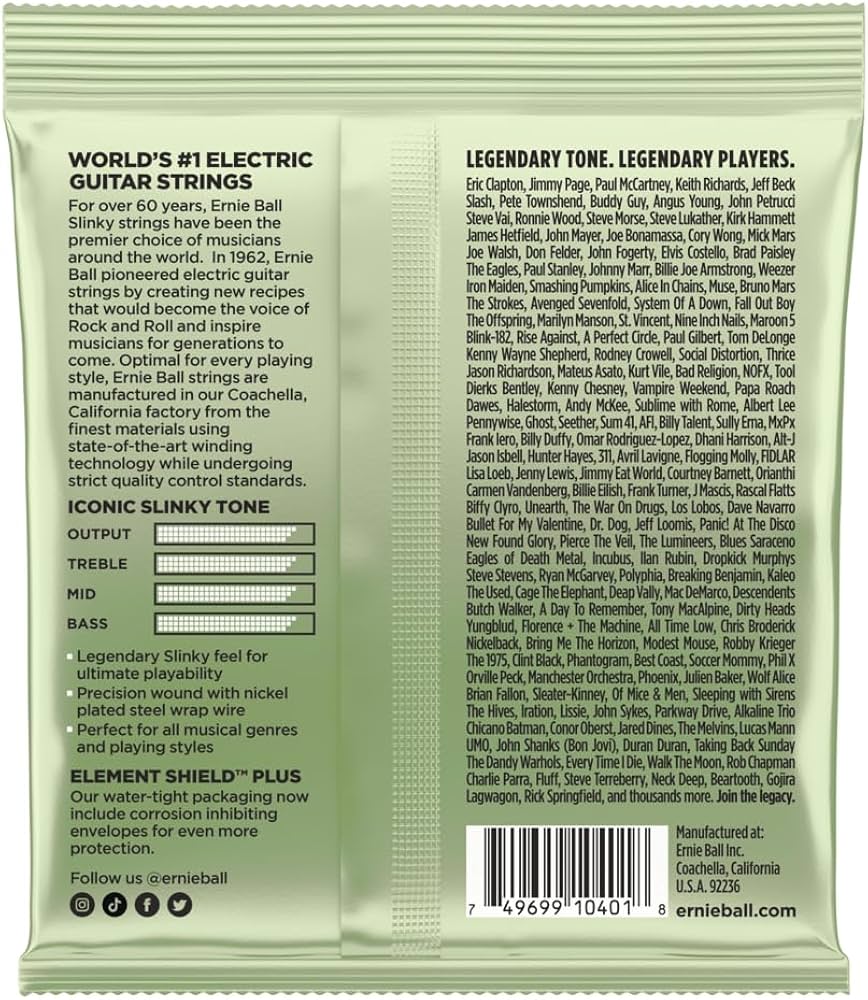 Ernie Ball P02618 Magnum Slinky Nickel Wound Electric Guitar Strings, 12-56 Gauge |  ERNIE BALL |  STRINGS-BASS GUITAR |  Zoso Music