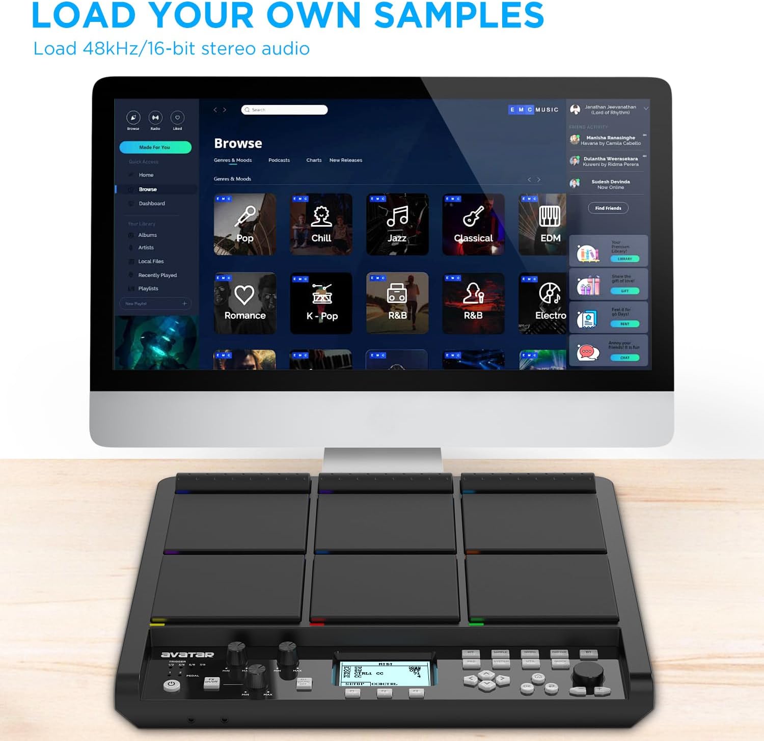 Avatar PD708 Electronic Percussion |  AVATAR |  DRUM-ELECTRONIC |  Zoso Music