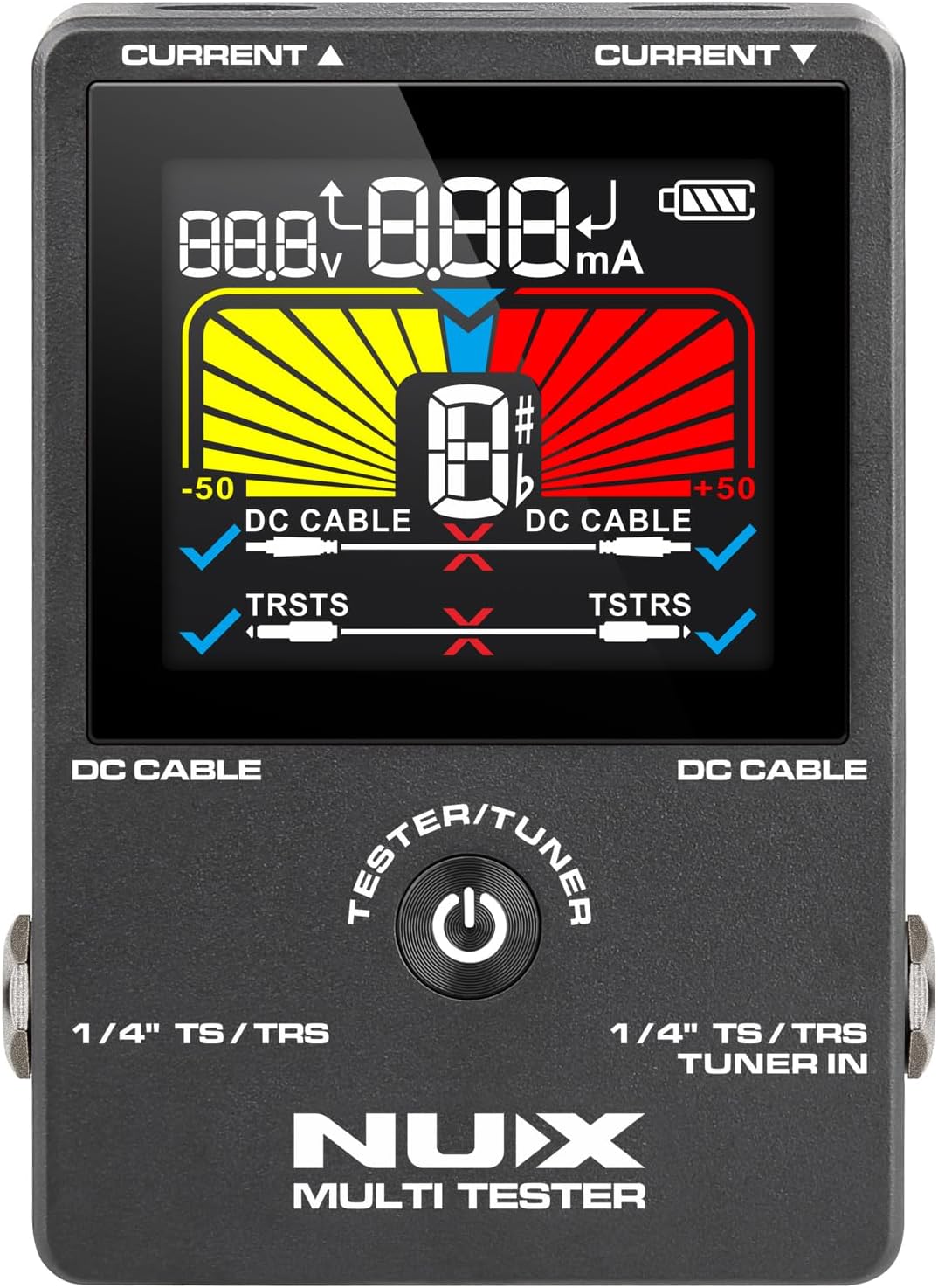 NUX NMT-1 Portable 4 In 1 Compact Multi Tester And Tuner | Zoso Music Sdn Bhd