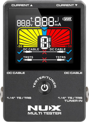 NUX NMT-1 Portable 4 In 1 Compact Multi Tester And Tuner | Zoso Music Sdn Bhd