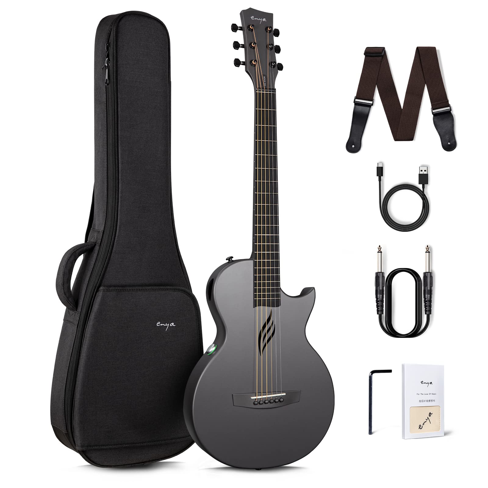 Enya Nova Go SP1 Carbon Fiber Smart Guitar