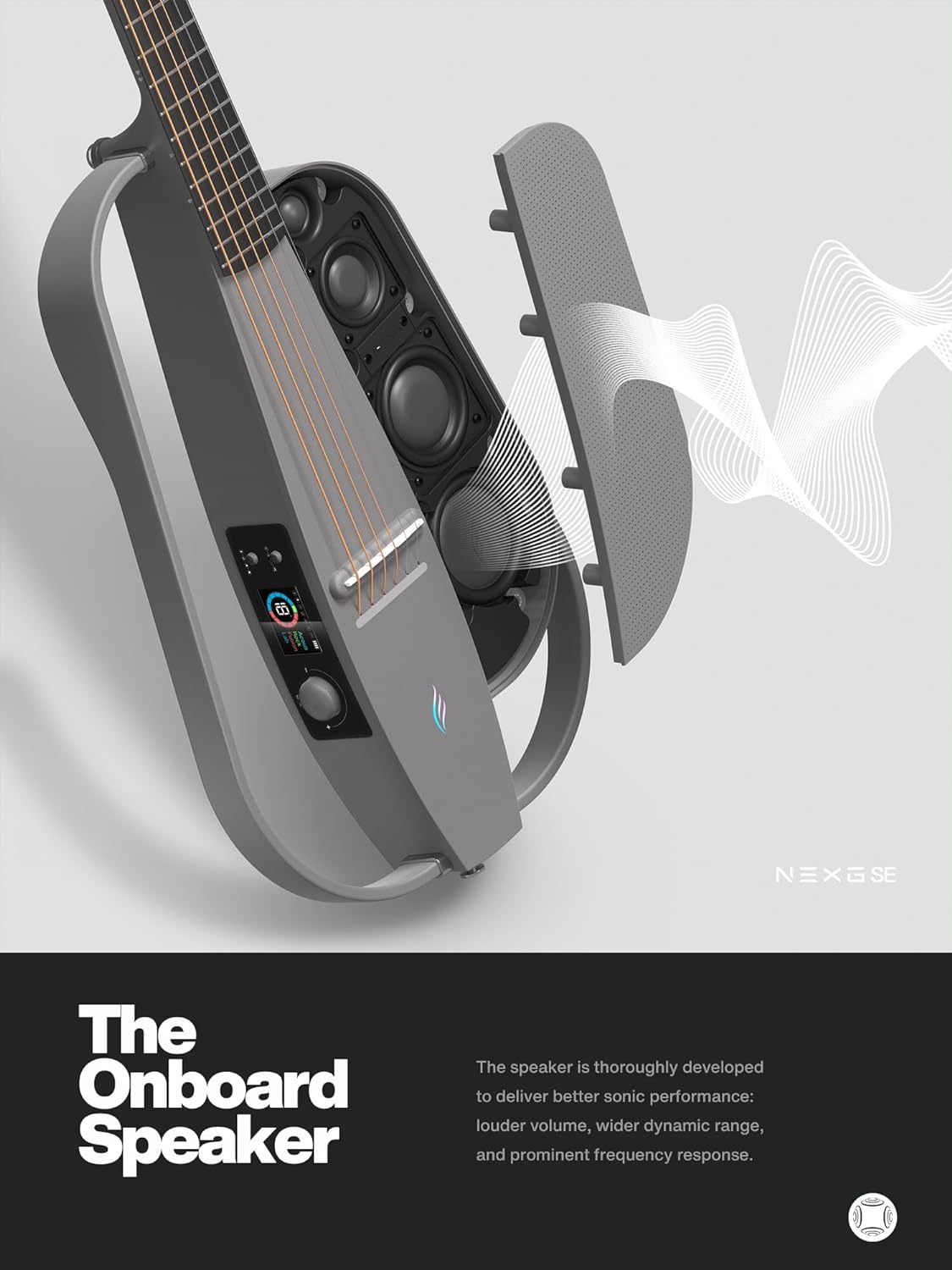 Enya NEXG SE Carbon Fiber Guitar Gray