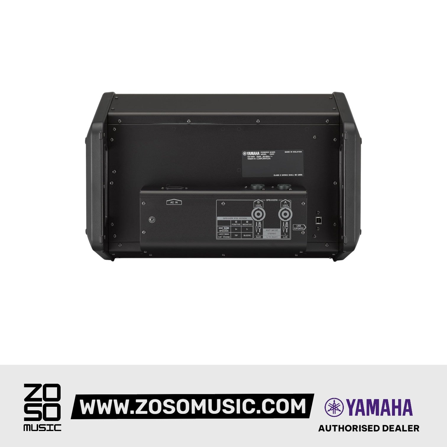 Yamaha EMX7 12-channel 1420W Powered Mixer |  YAMAHA PRO AUDIO |  MIXER-POWERED |  Zoso Music