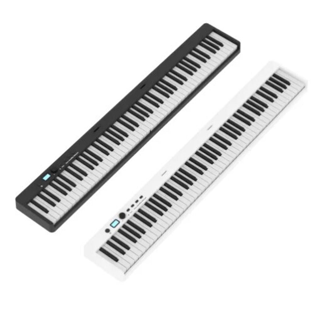 BSL BX-20 88 Keys Folding Piano Semi Weighted Keyboard with Bluetooth
