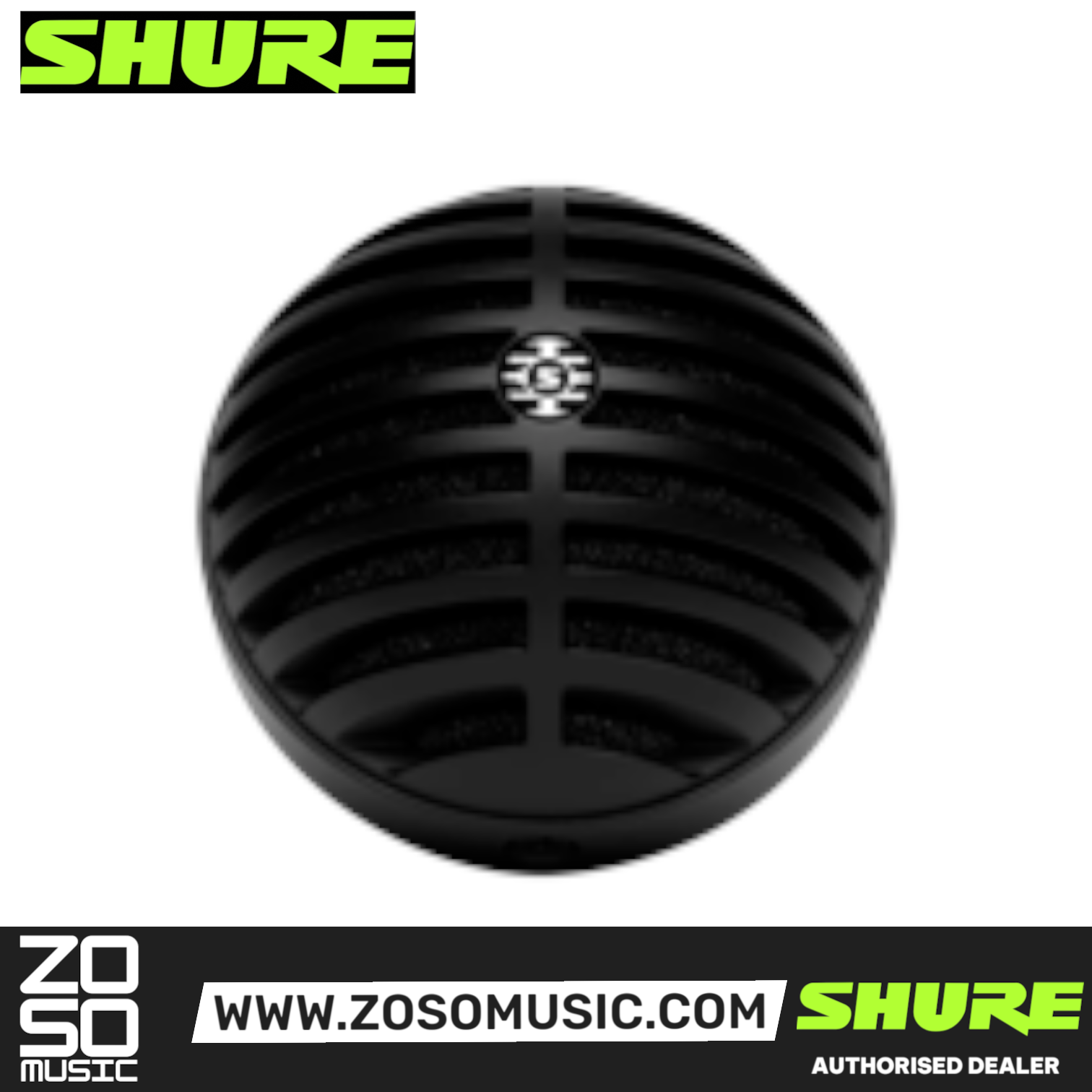[Latest Model] Shure MV5C Digital Condenser Home Office Microphone (MV-5C / MV5C-USB-A) |  SHURE |  USB MICROPHONE |  Zoso Music