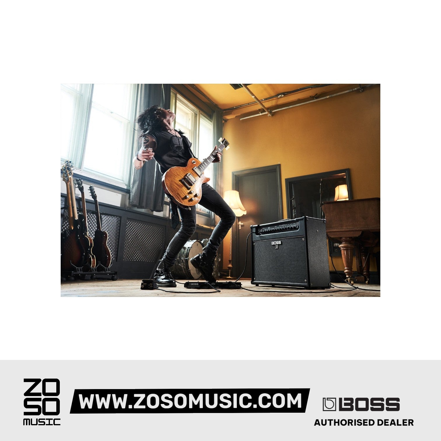 Boss Katana Artist Gen 3 100-watt 1x12'' Combo Amplifier |  BOSS |  AMPLIFIER-CABINET |  Zoso Music