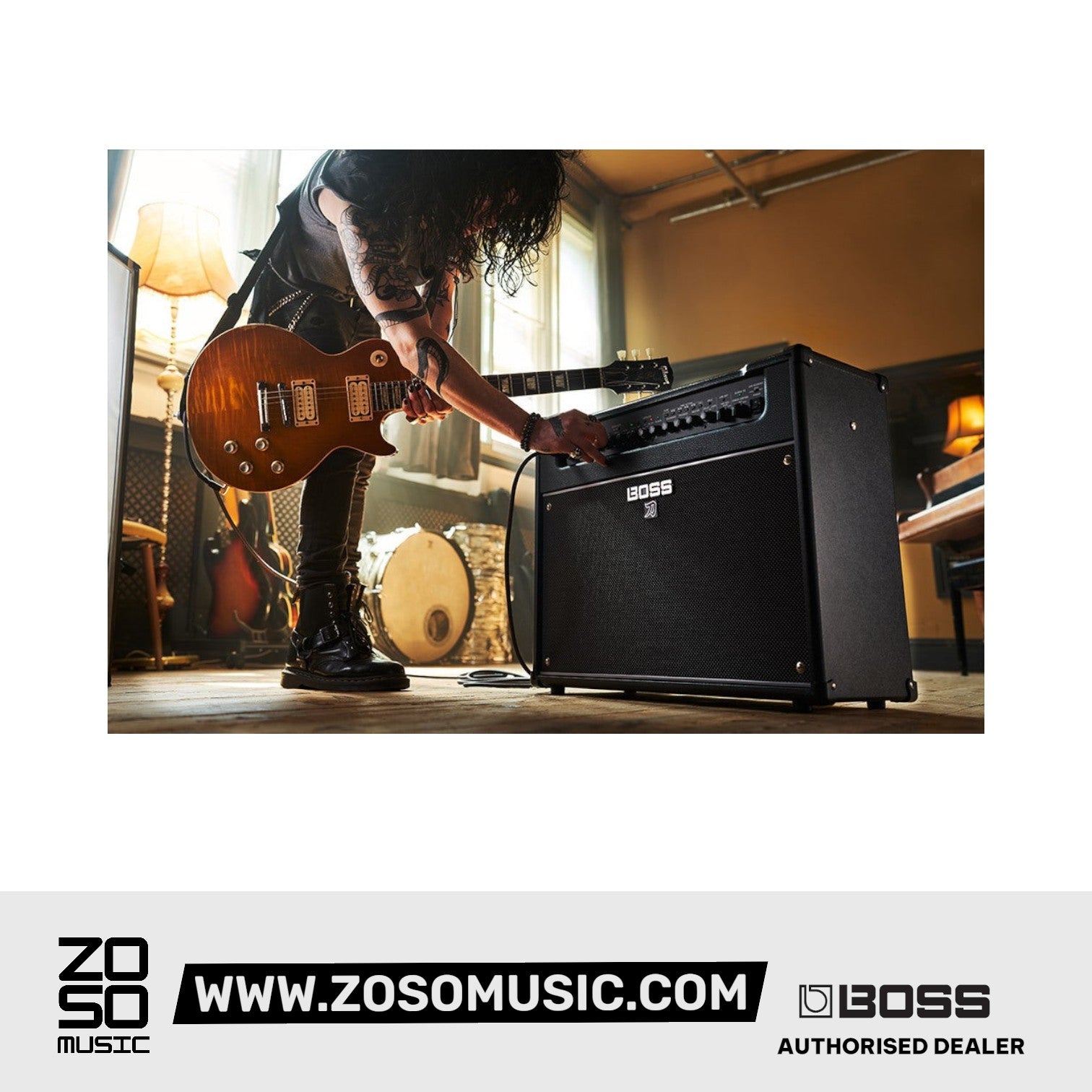 Boss Katana Artist Gen 3 100-watt 1x12'' Combo Amplifier |  BOSS |  AMPLIFIER-CABINET |  Zoso Music