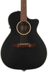 Fender Newporter Special Medium-Sized Acoustic Guitar w/Bag, Matte Black |  FENDER |  ACOUSTIC GUITAR |  Zoso Music